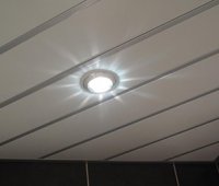 Светильники для реечных потолков — виды и монтаж электропроводки